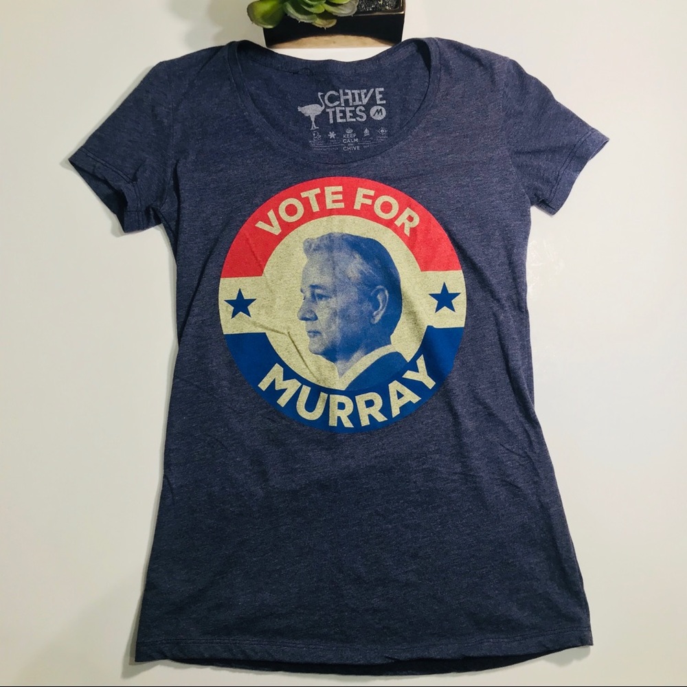 CHIVE TEES Vote for Murray Shirt NWOT - Medium